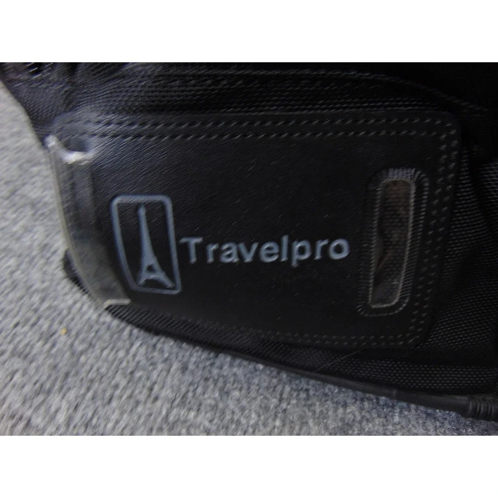 Travelpro Flight Crew Mens Black Solid Travel Tote Bag Business Pilot Utility